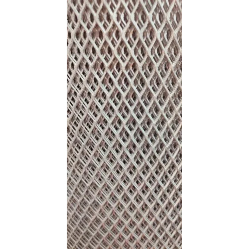 Silver Aluminium Expanded Wire Mesh