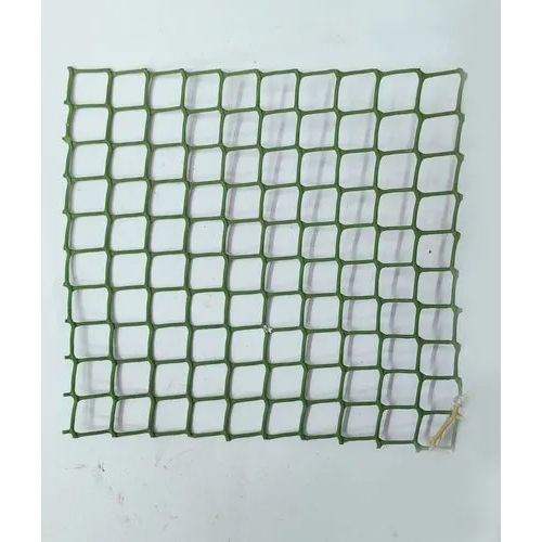 Green 15Mm Plastic Square Wire Mesh