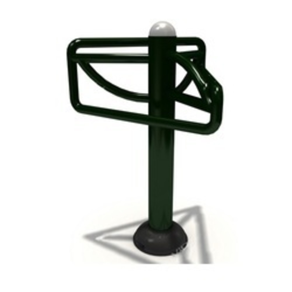 Outdoor Gym Leg Stretcher