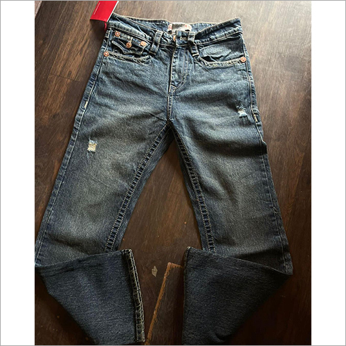 Grey Straight Fit Jeans