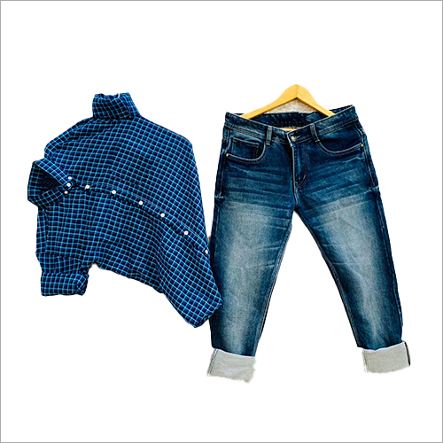 Blue Shirt And Jeans
