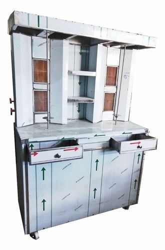 4 Burner Shawarma Machine