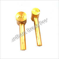 Golden Nickel Plated Single Pin Control Valve Handle