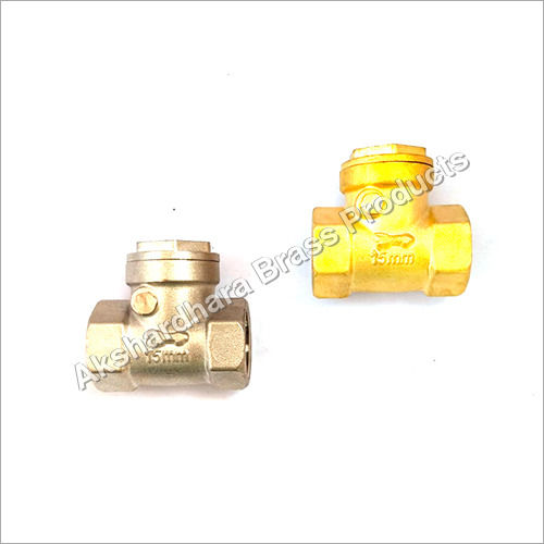 Golden Brass Non Return Valve (Nrv) Brass Check Valve