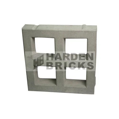 Grey Square Grass Paver Block