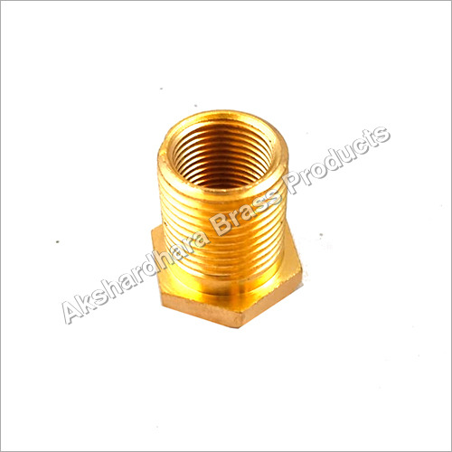 Golden Brass Pipe Fittings Components