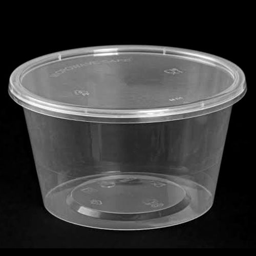 Plastic 500 Ml Food Container