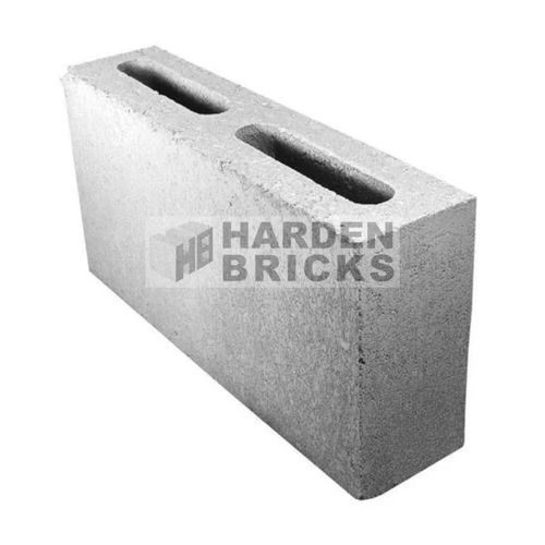 Grey Two Cavities Hollow Concrete Block