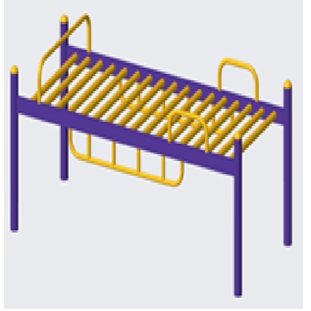 Outdoor Gym Push Up Bench