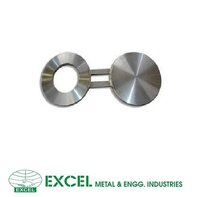 Spectacle Blind Flange - Stainless Steel, Custom Dimensions Available, Silver Color, High-pressure Application, Ansi Din Asme B16.48 Standards, Polished Surface, Forged Technics