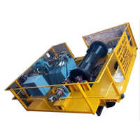Yellow Hydraulic Cane Unloader Trolley