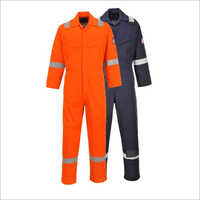 Poly Cotton Boiler Suits - Color: Orange