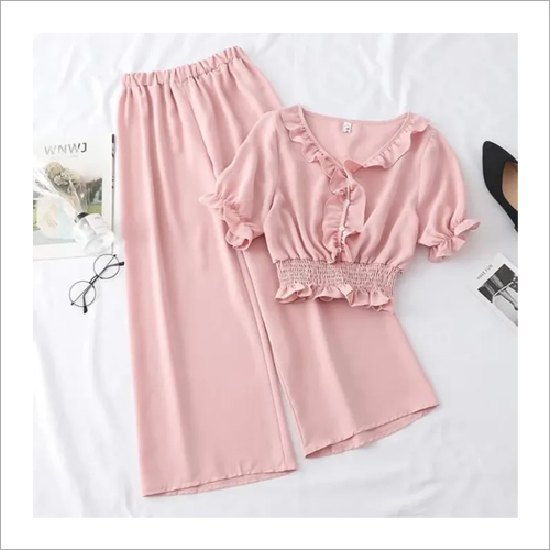 11547 Oceanista Crepe Two Pice Set Dress