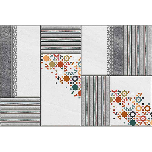 SANDIEGO HL - Ceramic Mosaic Ceiling Tiles Gray Textured Full Body Finish | Antibacterial Heat Insulation Wear-Resistant