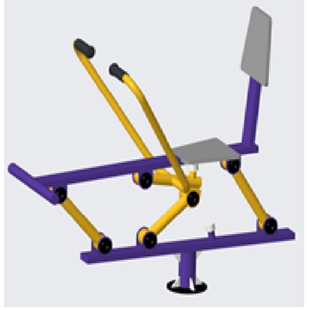 Outdoor Gym Rower