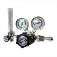 Medical Oxygen Gas Flowmeter With Regulator - Material: Stainless Steel