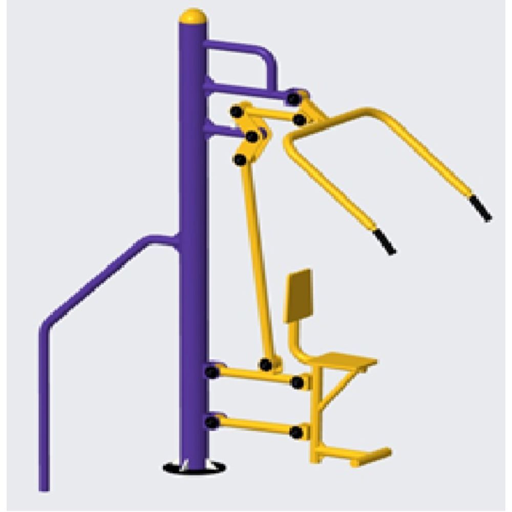 Outdoor Gym Single Chest Presser