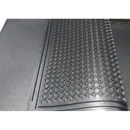 Black Cow Rubber Mat