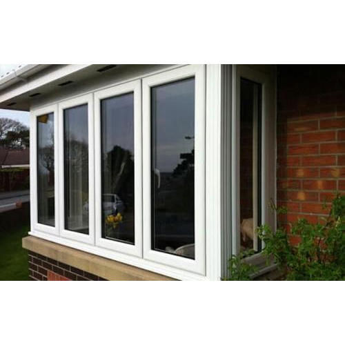 Silver Upvc Modern Window