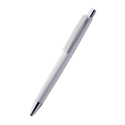 Plastic Ball Pen P32 Triangle White