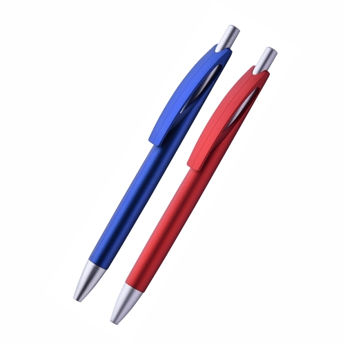 Plastic Ball Pen P33 Curve - Color: Red