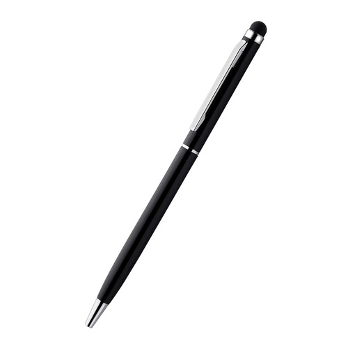 Metal Ball Pen With Stylus Tip P46 - Color: Black