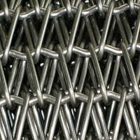 Silver Wire Conveyor Belt