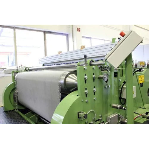 Green 50 Hz Mild Steel Wire Weaving Machine