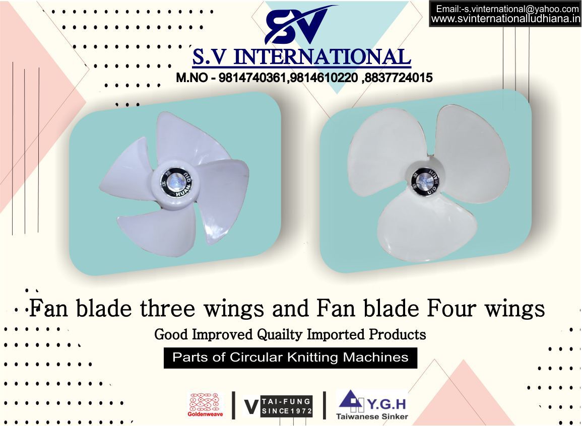 Fan Blade Four Wings 12 inch