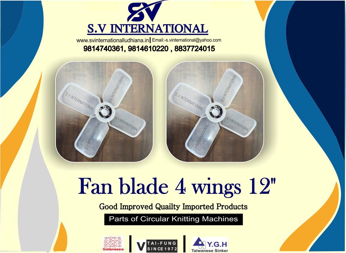 Fan Blade Four Wings 12 inch