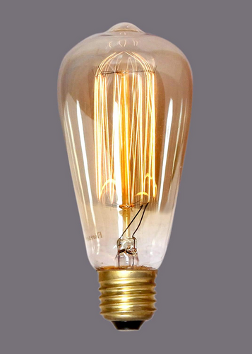 Filament Antique Glass Light