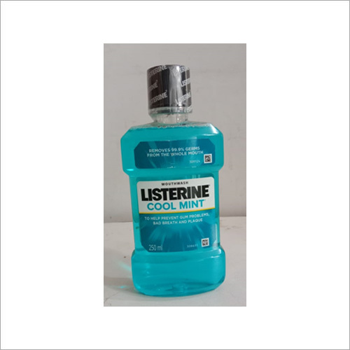 Listerine Cool Mint Mouthwash - Liquid Form 500ml Blue & Pink Colors | Easy to Use Antimicrobial ADA Seal of Acceptance