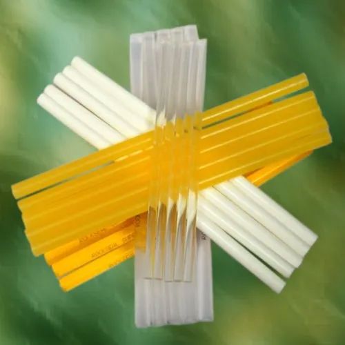 10 Inch Transparent Glue Stick - High Purity Eva Material, Smooth Finish For Plastic And Crafting Use | Commercial Grade, Sharp Smell, Available In Assorted Colors