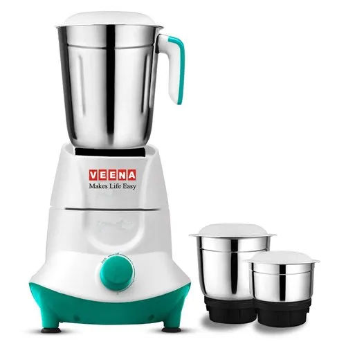 Silver 500W Stainless Steel Signature Mixer Grinder