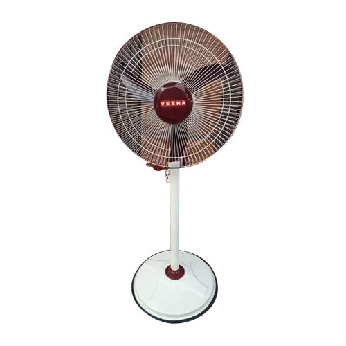 White 16 Inch Bullet Pedestal Fan