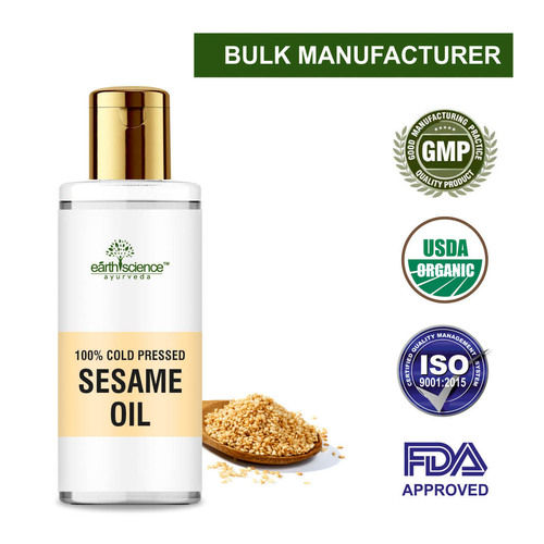 100% Cold Pressed Sesame Oil