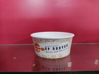 Paper Containers - 700ml, Eco-friendly White Paper With Matte Lamination - Customized Design For Food Use, Uv Offset Printed