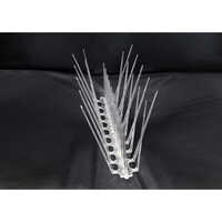 Polycarbonate Bird Spikes - Pvc And Other Materials | Transparent Wire Mesh Design For Versatile Application