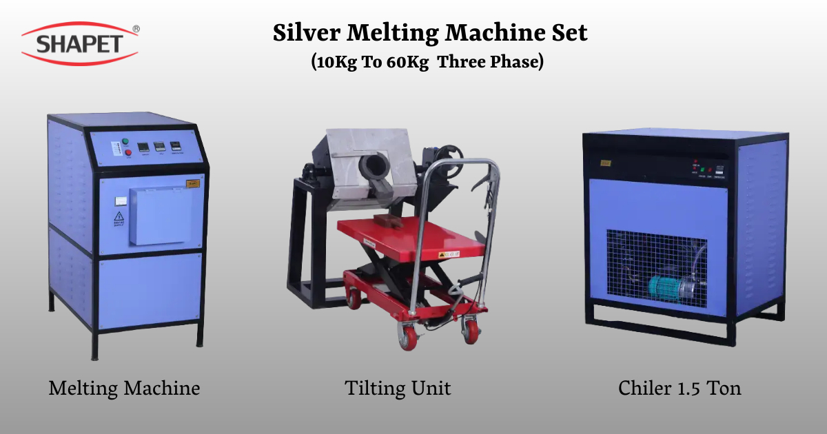 Copper Melting Machine with Tilting Unit