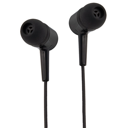 Black Wired Earphone