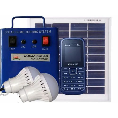 2 LED Solar Home Lighting System