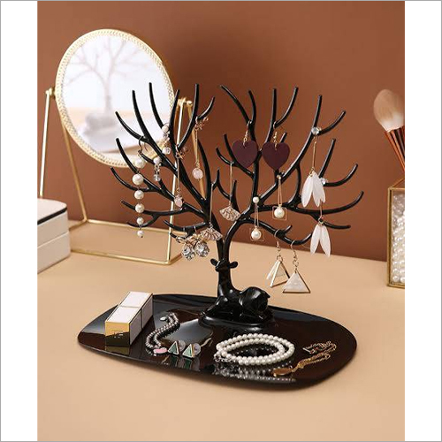 Black Deer Shaped Jewelry Stand