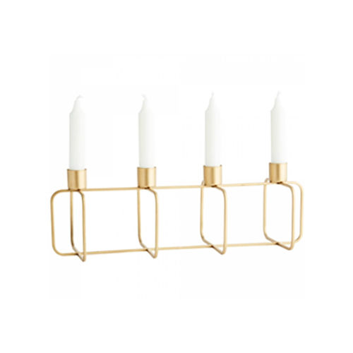 Gold Candle Holder