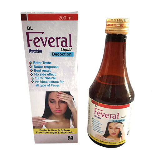 FEVERAL Liquid Ayurvedic Fever Decoction Syrup