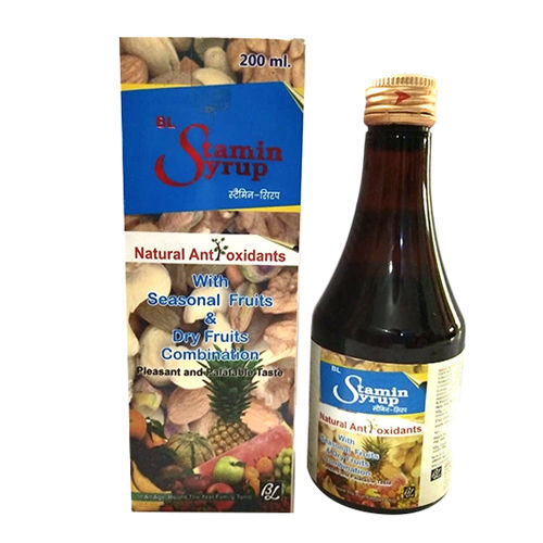200 ML Natural Antioxidants With Seasonal Fruits  Syrup