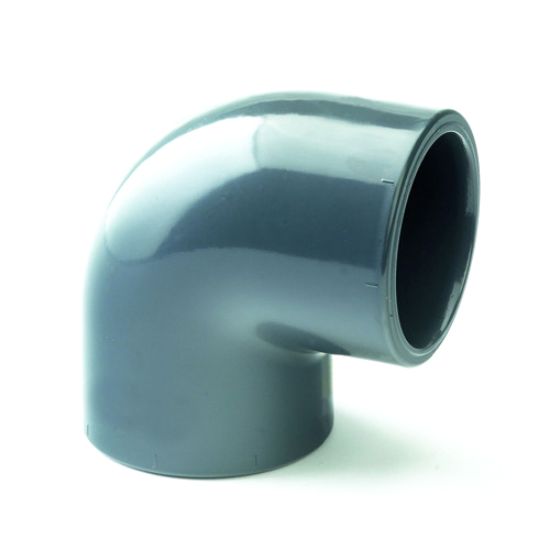 UPVC Plain Elbow - Rigid Configuration, Hydraulic Pipe Application, Chrome Surface Finish | Round Shape, Warranty Included, Various Sizes Available