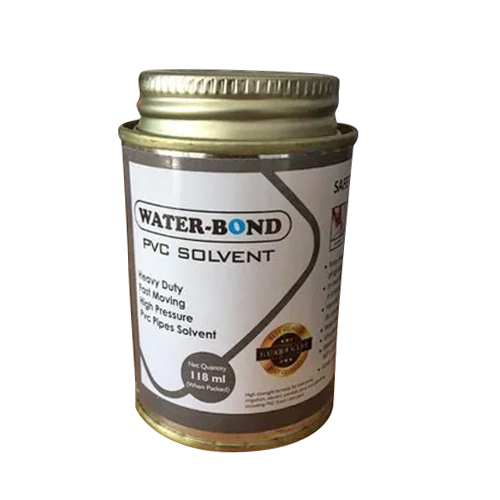 118ml PVC Solvent Cement - Chemical Grade, Grey Liquid, 200ml Bottle | Strong Bonding, Fast Drying, Durable