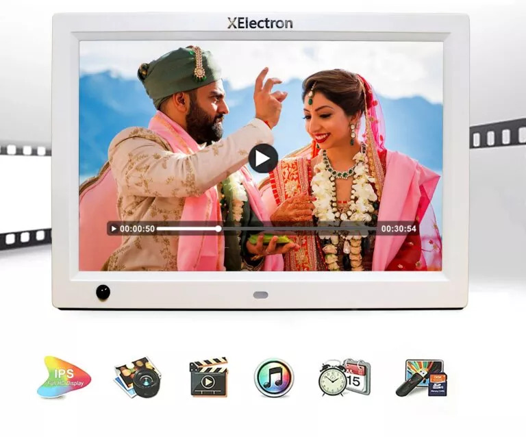 IPS Display Motion Sensor Bis Certified Digital Photo Frame