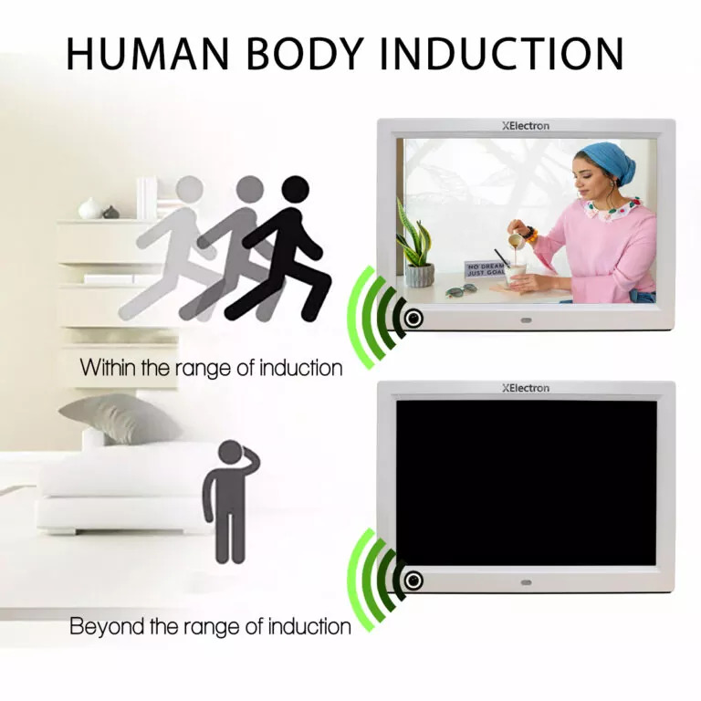 IPS Display Motion Sensor Bis Certified Digital Photo Frame