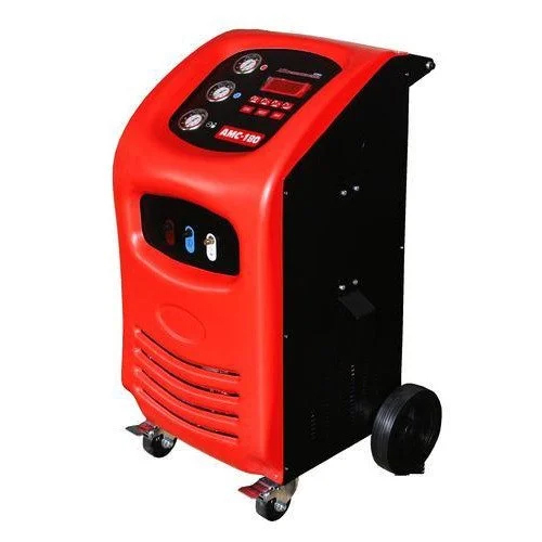 Black And Red Ac Gas Charging Machine